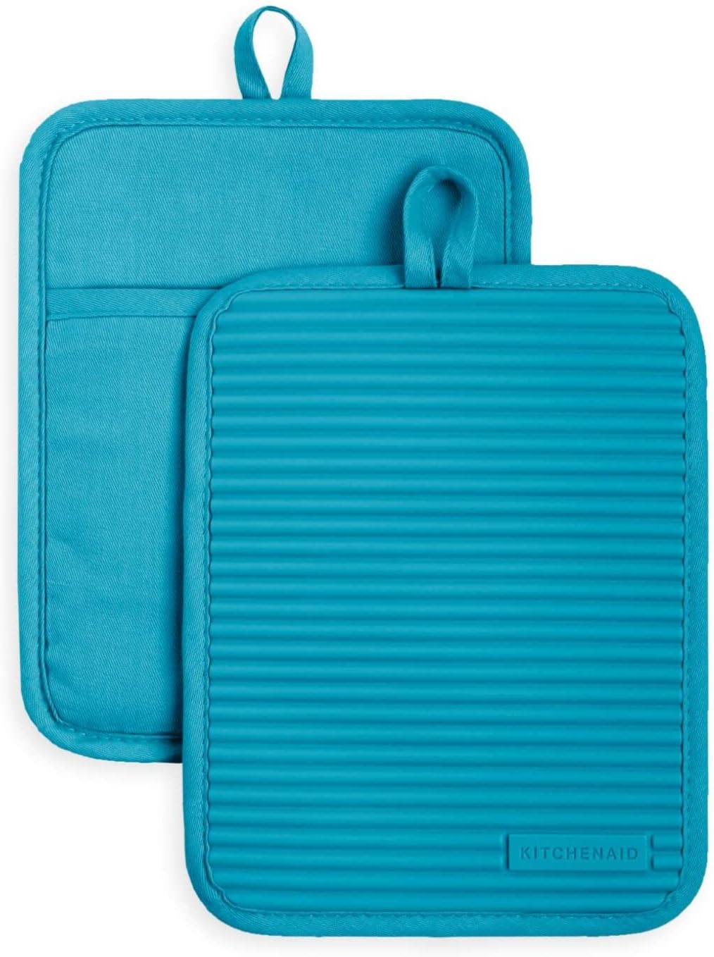Ribbed Soft Silicone Pot Holder Set, Pot Holders, Oven Mitts, Silicone Pot Holders -2 Pcs Ribbed Soft Silicone Pot Holder Set, Pot Holders, Oven Mitts, Silicone Pot Holders -2 Pcs
